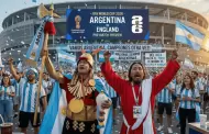 'El hincha israelita' y 'El inca de la selecci�n' alientan a Argentina previo al duelo ante Inglaterra