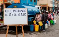 Corte de agua en Lima el 15 y 16 de julio: ¿Tu distrito se verá afectado con la suspensión?