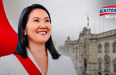 Keiko Fujimori recibe las credenciales del JNE
