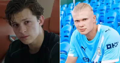 Tom Holland quiso conocer a Haaland