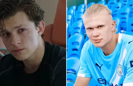 Tom Holland quiso conocer a Haaland