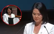 Keiko Fujimori llama a la reconciliaci�n tras recibir credenciales: "Pensar distinto no nos hace enemigos"