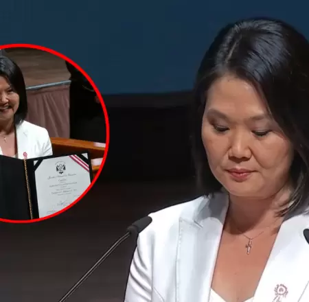 Keiko Fujimori llama a la reconciliaci�n tras recibir credenciales