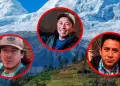 Tres monta�istas peruanos se encuentran desaparecidos en el nevado Huascar�n en Huaraz