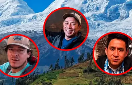 Tres monta�istas peruanos se encuentran desaparecidos