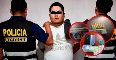 La polic�a captur� a alias "Andy".