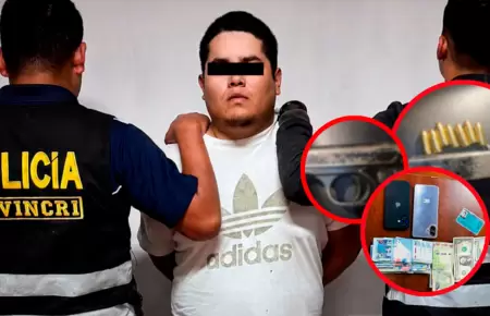 La polic�a captur� a alias "Andy".