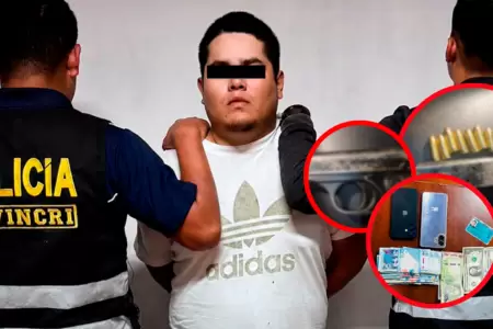 La polic�a captur� a alias "Andy".
