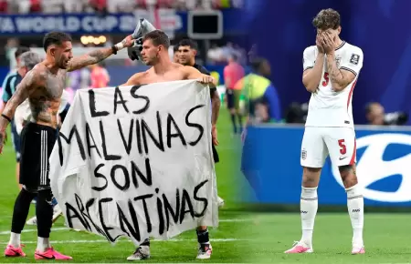 Los jugadores revelaron pancarta con fuerte mensaje pol�tico tras vencer en semi