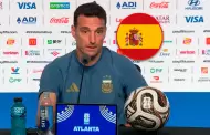 El mensaje de Scaloni tras llevar a Argentina a la final: "Yo vivo en España, pero el domingo, lo siento"