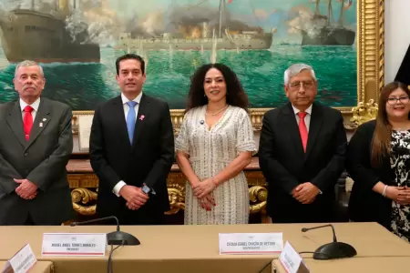 Mesa Directiva de la Junta Preparatoria.