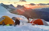 Áncash: Encuentran carpas de peruanos desaparecidos en el nevado Huascarán