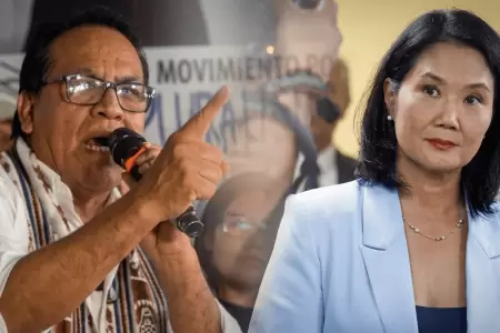 Roberto S�nchez lanza fuerte advertencia a Keiko Fujimori