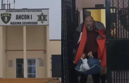 Jackson Mora es trasladado a penal de Anc�n