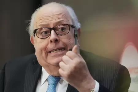 Julio Velarde, pdte. BCRP, advierte ca�da de la econom�a peruana por el Fen�meno