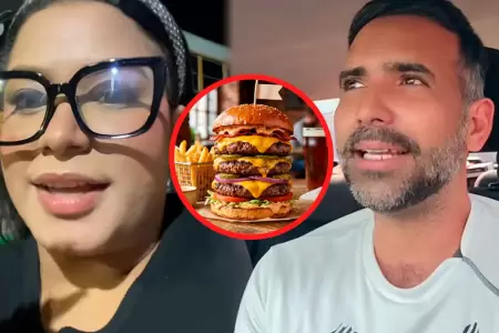 Hombre llama interesada a mujer que pidi� hamburguesa triple.