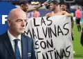 FIFA eval�a los informes tras exhibici�n de bandera de Malvinas en semifinales del Mundial 2026