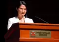 Keiko Fujimori apunta a la lucha contra la delincuencia y Fen�meno El Ni�o como las prioridades de su Gobierno