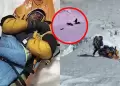 Huascar�n: Avalancha deja un fallecido y dos heridos durante la b�squeda de tres monta�istas desaparecidos