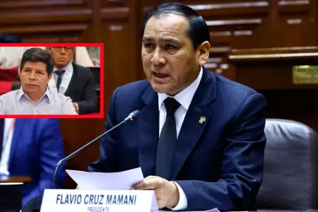 Flavio Cruz asegura que no est� en agenda un posible indulto a Pedro Castillo.