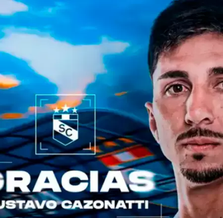Gustavo Cazonatti se despide de Sporting Cristal.