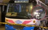 Los Olivos: Balean bus de Translima, hieren al conductor y desatan pánico entre pasajeros durante recorrido