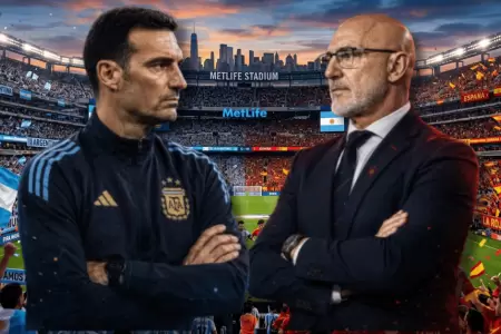 Lionel Scaloni y Luis De la Fuente se enfrentan en la fina del Mundial 2026