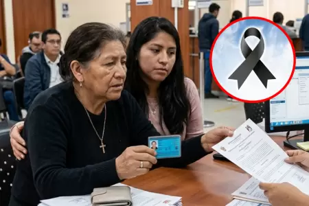 Reniec explica el paso a paso de c�mo cancelar el DNI de un fallecido