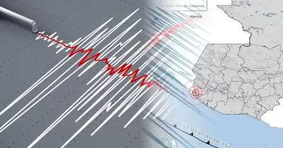 Sismo en Guatemala.