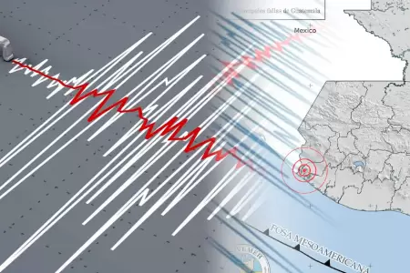 Sismo en Guatemala.