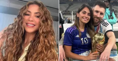 Shakira env�a carta a Lionel Messi y Antonela Roccuzzo