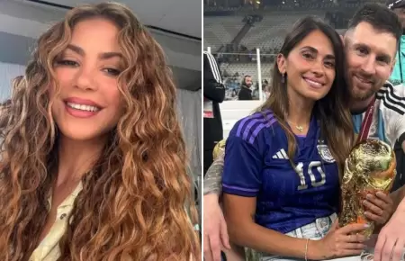 Shakira env�a carta a Lionel Messi y Antonela Roccuzzo
