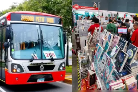 ATU pone a disposici�n del p�blico buses para llegar a la FIL