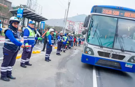 R�mac estrena paraderos renovados con mayor accesibilidad.