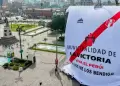 La Victoria: Presentan la camiseta de la blanquirroja m�s grande del Per� por Fiestas Patrias