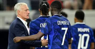 Didier Deschamps se despedir� de la selecci�n francesa ma�ana.