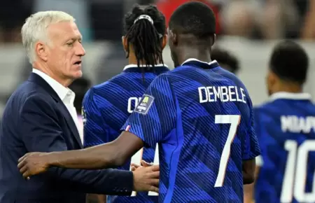 Didier Deschamps se despedir� de la selecci�n francesa ma�ana.