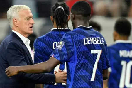 Didier Deschamps se despedir� de la selecci�n francesa ma�ana.