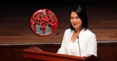 Fujimori no descarta revertir situaci�n un d�a antes del desfile.