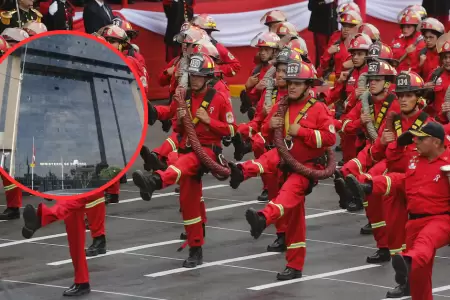 Ministerio de Defensa pide di�logo con bomberos peruanos
