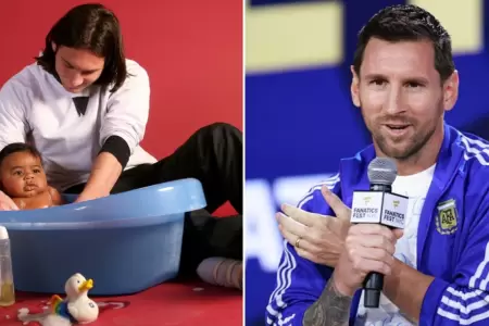 Messi hist�rica foto con Lamine Yamal