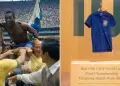 Pel�: Descubre cu�nto pagaron en subasta por su ic�nica camiseta que us� en el Mundial de 1958