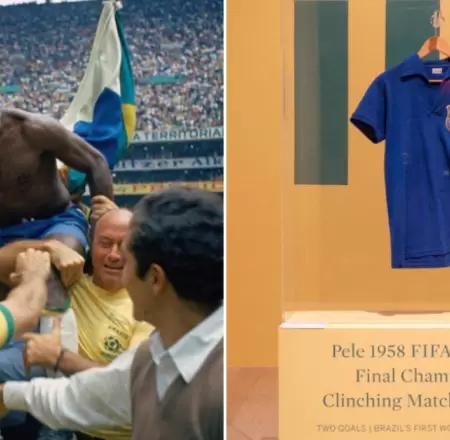 Camiseta de Pel� del Mundial de 1958