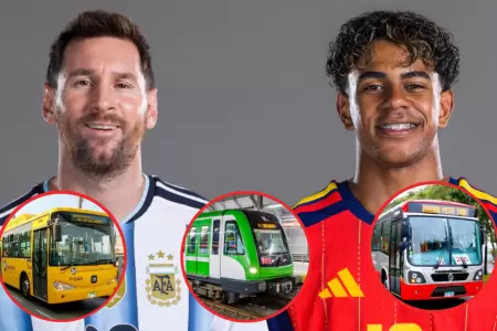 Horarios en transporte p�blico por final del Mundial 2026