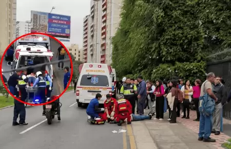 Padre de familia queda en coma tras caer de bus en Jes�s Mar�a