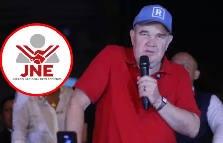 JNE deja sin efecto credencial de Rafael L�pez Aliaga