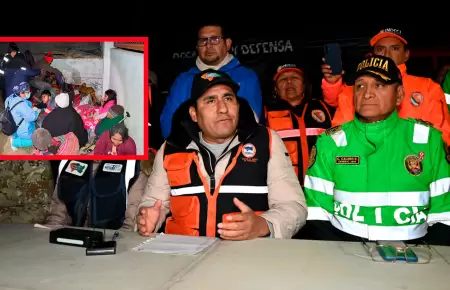 Gobernador regional de Jun�n da balance tras fuerte sismo en Chupaca.