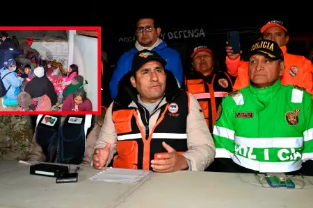Gobernador regional de Jun�n da balance tras fuerte sismo en Chupaca.
