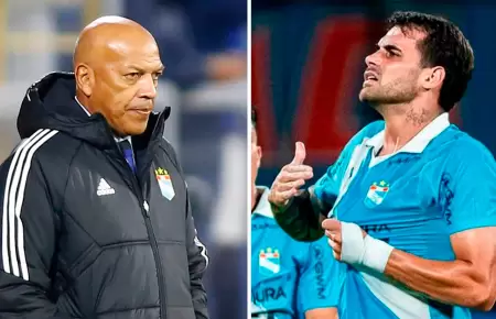 Roberto Mosquera habl� sobre la permanencia de Felipe Vizeu en Sporting Cristal.