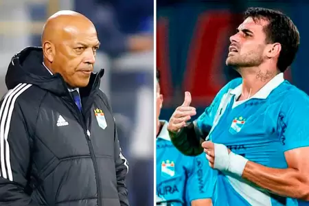 Roberto Mosquera habl� sobre la permanencia de Felipe Vizeu en Sporting Cristal.
